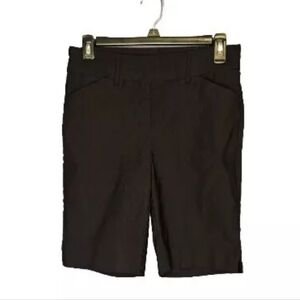 Hilary Radley Ladies Stretch Pull On Bermuda Shorts Size Small
